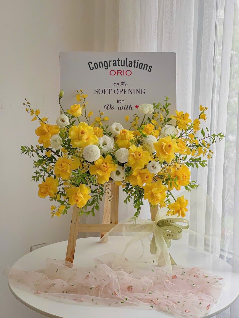 Kệ Hoa Mini Golden Bloom Stand