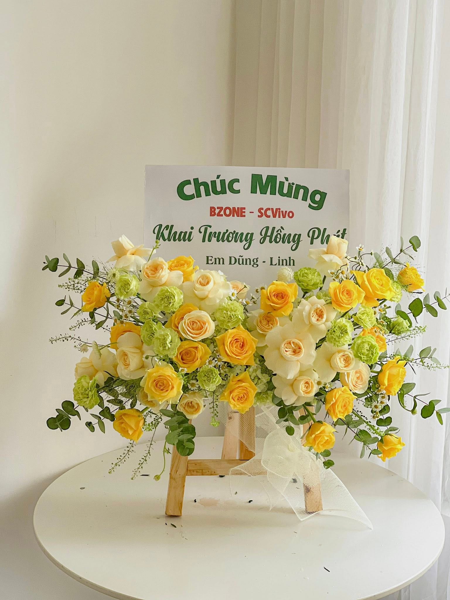 Kệ Hoa Mini Golden Fresh Bloom