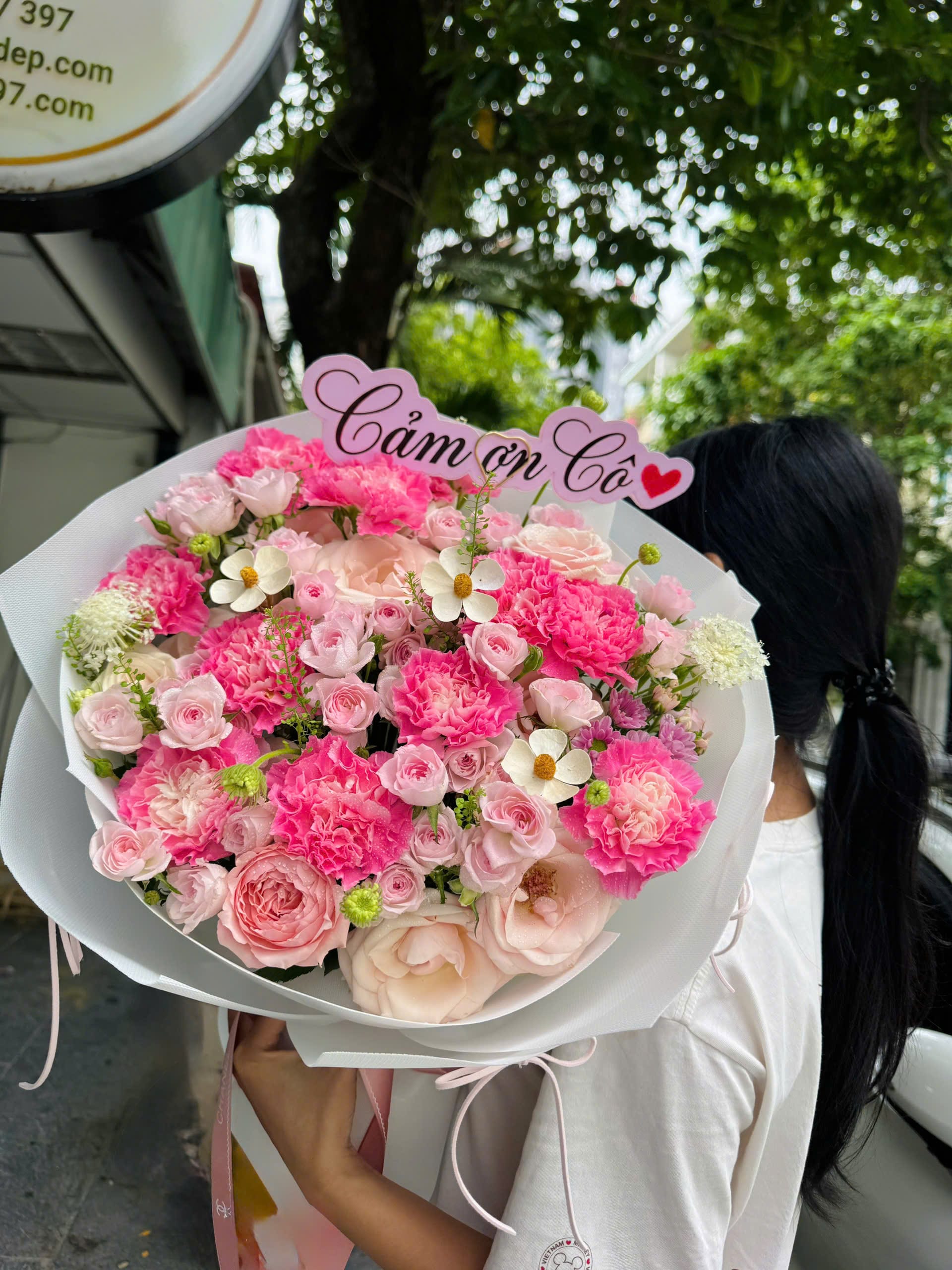 Bó Hoa Romantic Pink Premium