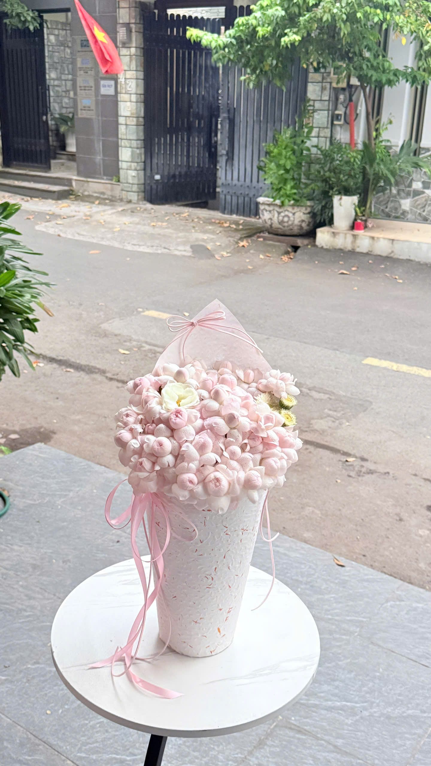 Bó Ốc Quế - Blush Petal Dream