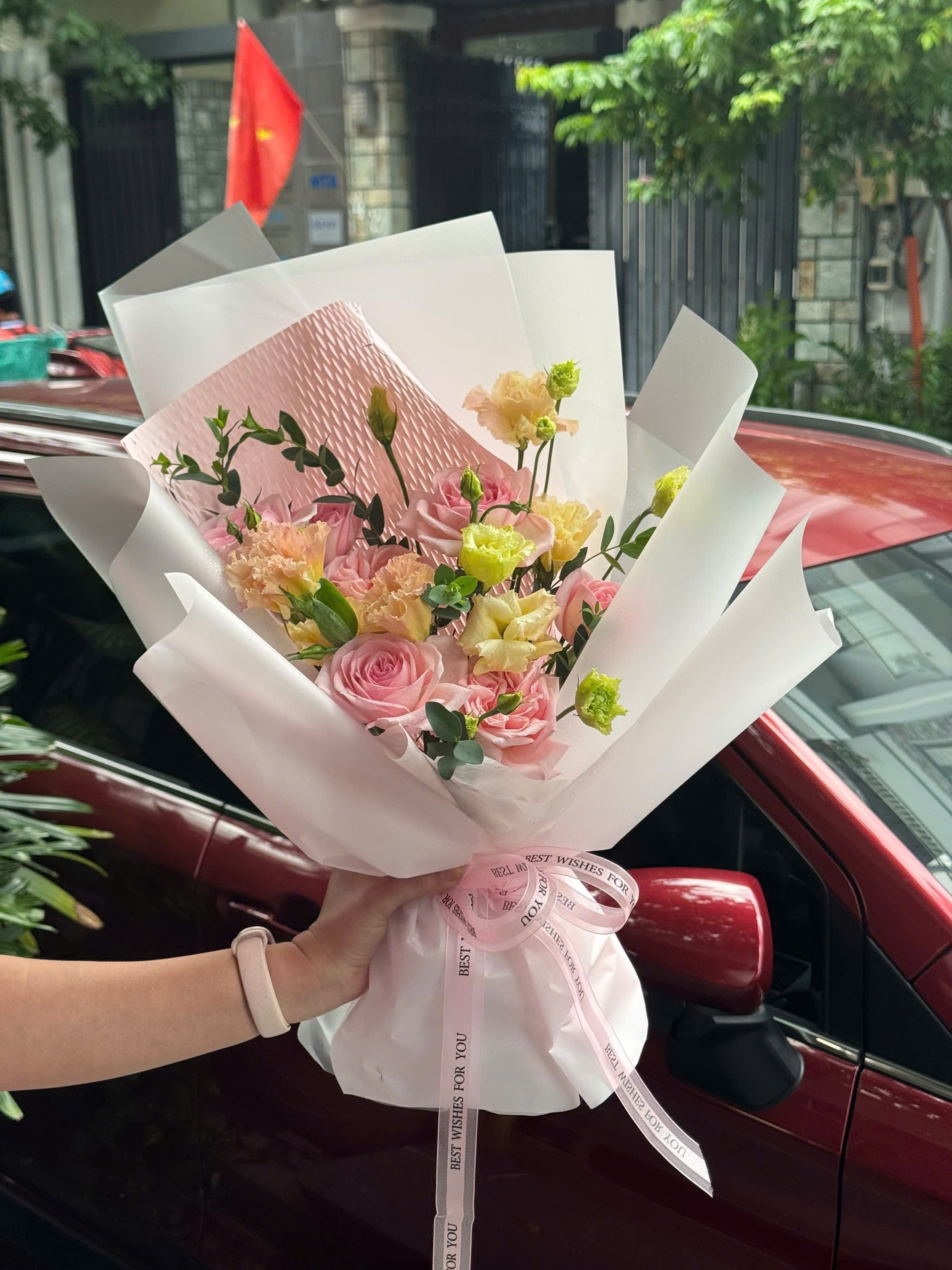 Bó Hoa Roselle Grace